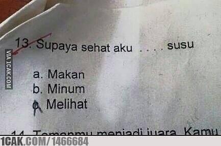 Pertanyaan Super Ngakak Sejagad Raya...