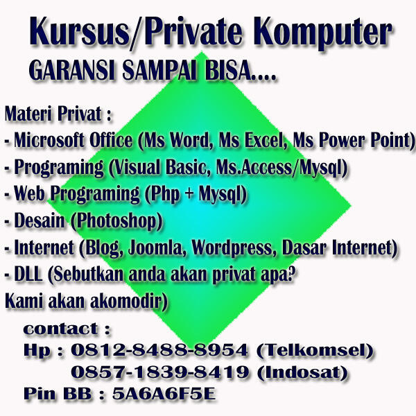 bimbingan konsultasi skripsi informatika / komputer