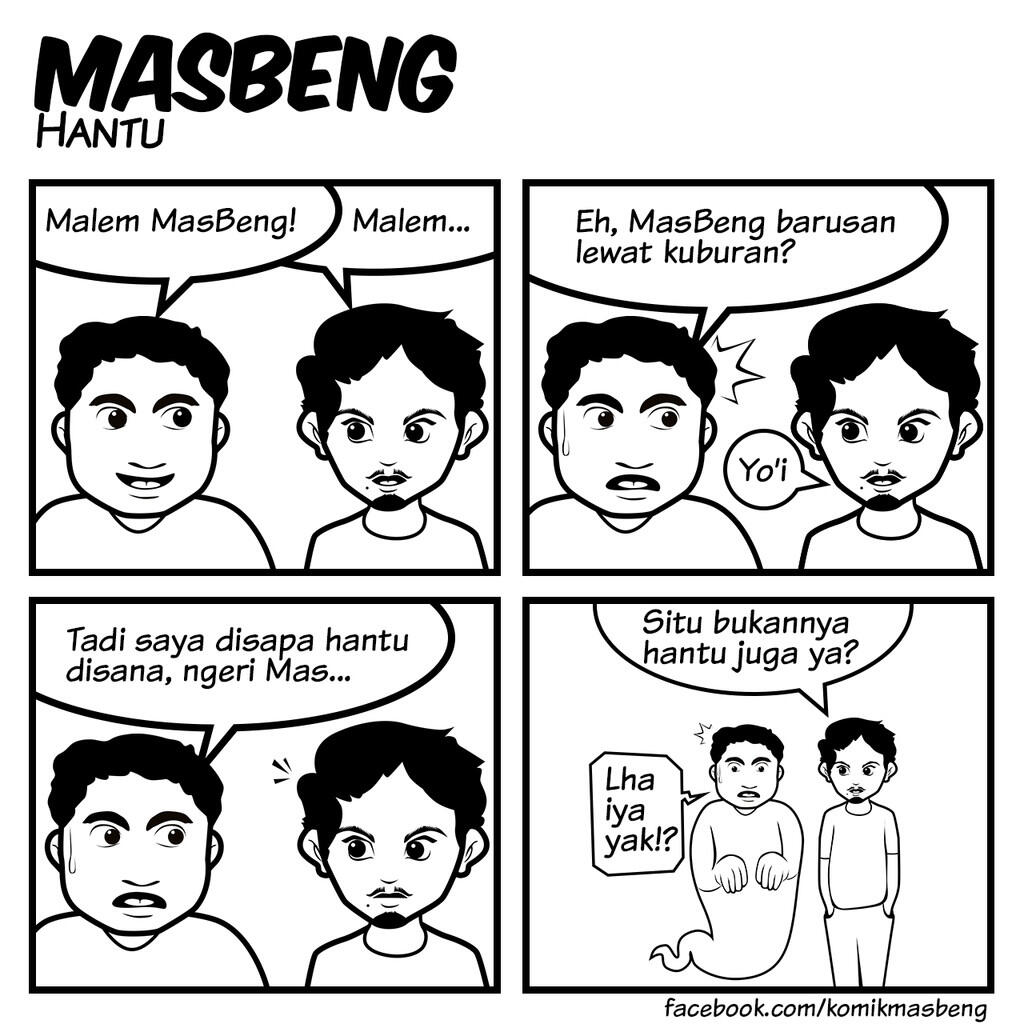 &#91;Komik&#93; MasBeng - Lucu, imut dan menggemaskan... Kadang-kadang