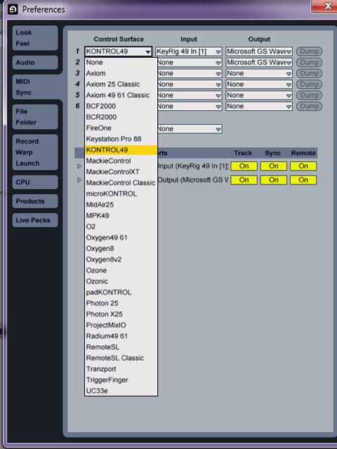 (HELP) apakah m-audio keyrig 49 tidak bisa di Ableton live?