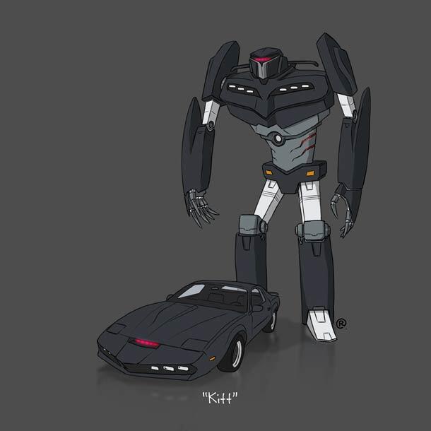 Ketika Robot Menginvasi Dunia... Mobil Ini Ikut Bertransformasi
