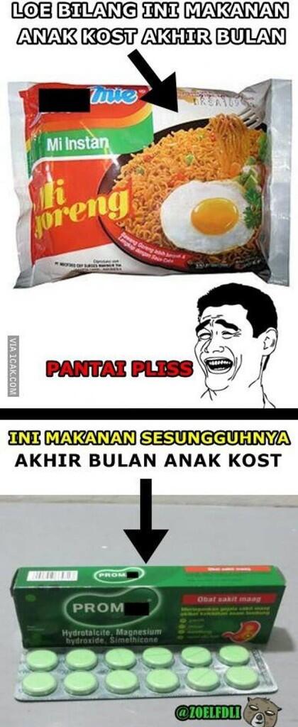 Hemat dan Langsing bagi Anak Kost yang Memiliki Cadangan Lemak Berlebih