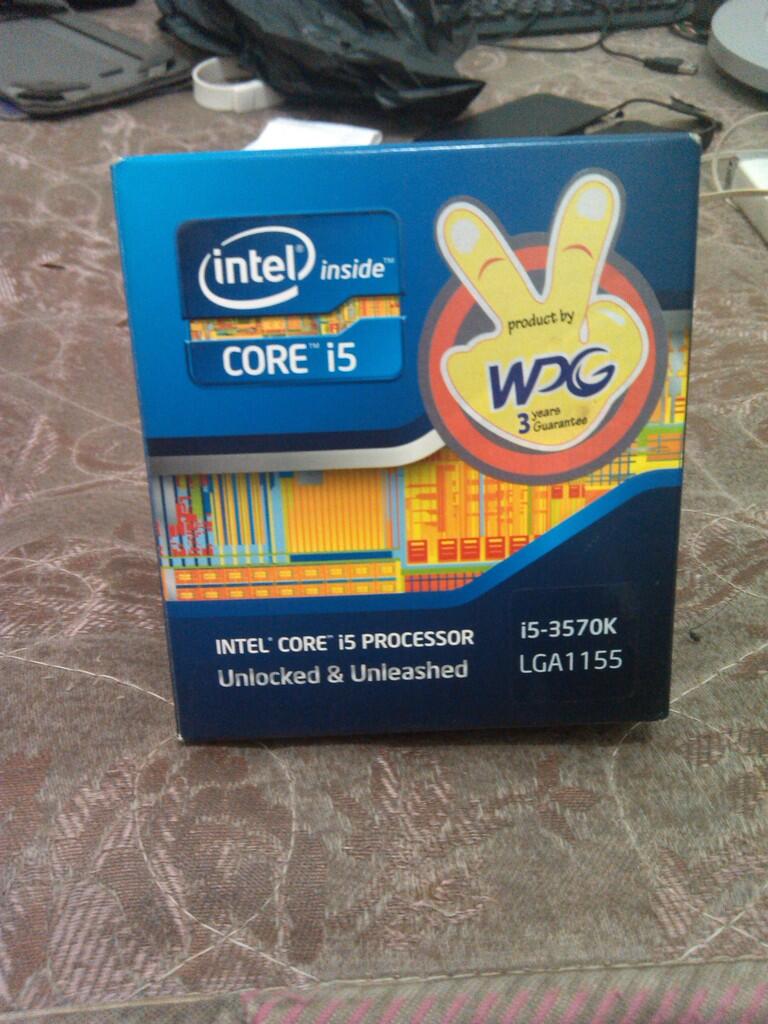 PC / CPU GAMING RAKITAN SECOND I5 3570k, GTX 960, Z77 EXTREME 4, 8GB KIT DKK