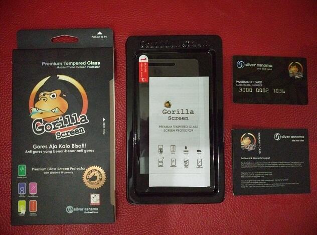 GORILLA SCREEN TEMPERED GLASS LIFETIME WARRANTY (IPHONE, SAMSUNG, XPERIA, LENOVO DLL)