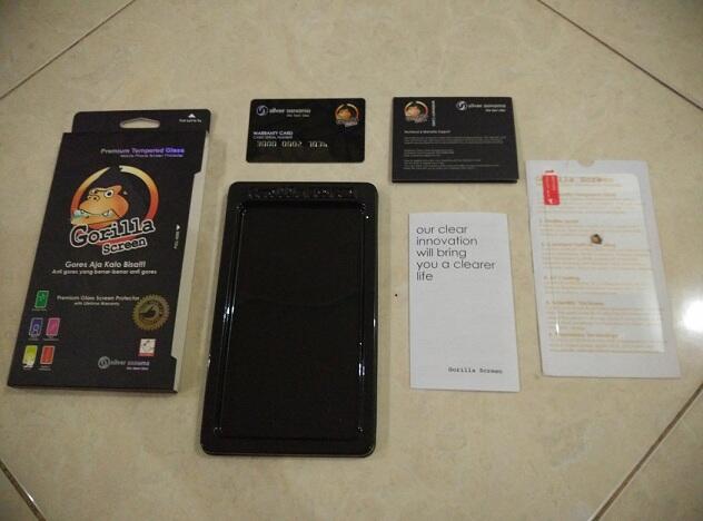 GORILLA SCREEN TEMPERED GLASS LIFETIME WARRANTY (IPHONE, SAMSUNG, XPERIA, LENOVO DLL)