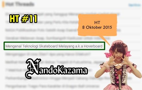 Mengenal Teknologi 'Skateboard Melayang' a.k.a Hoverboard