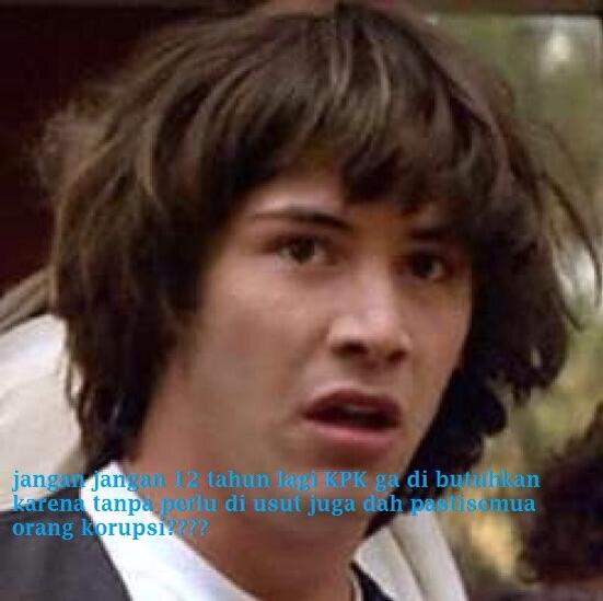 Kumpulan meme revisi UU KPK