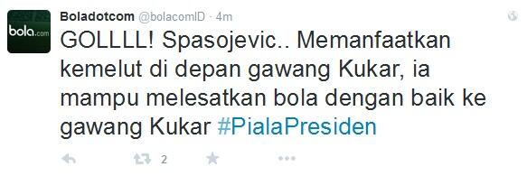 Leg ke 2: PERSIB vs MITRA KUKAR seru gannn....