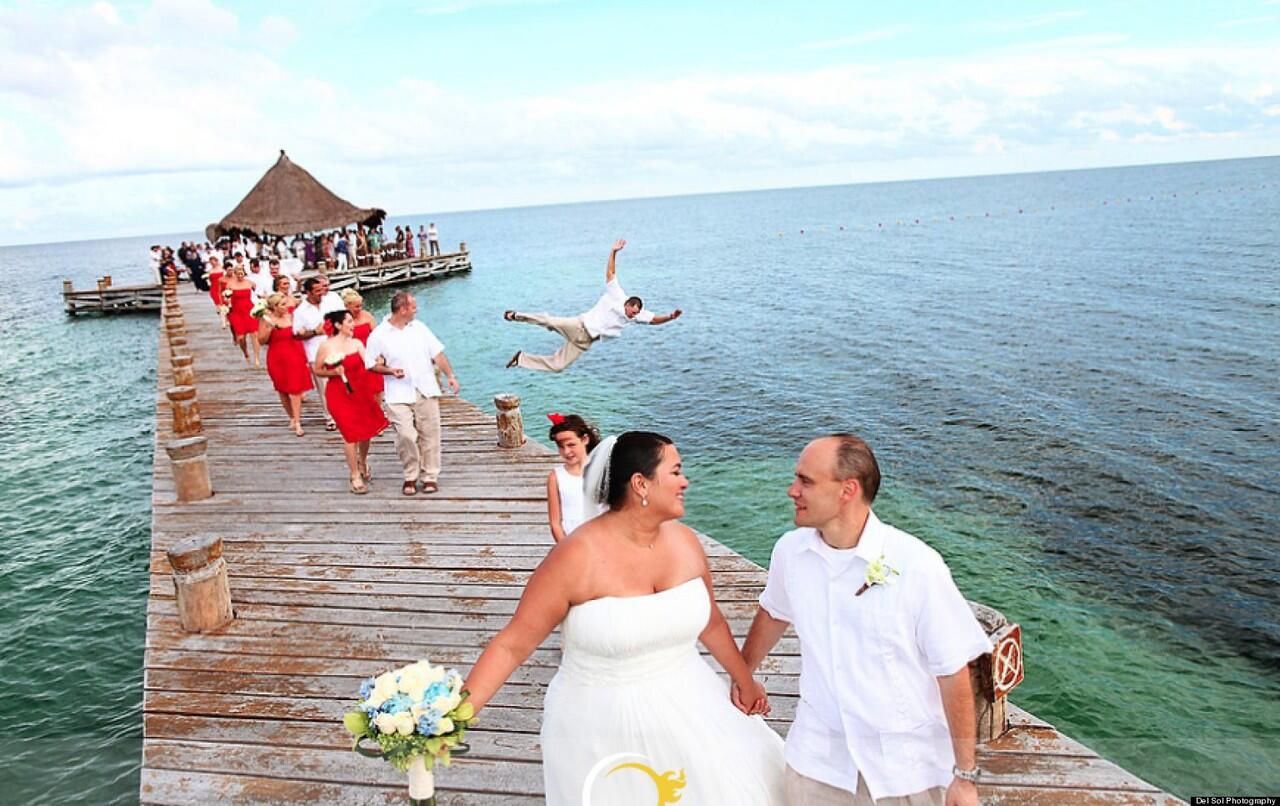 Foto-Foto Momen Lucu Saat Pernikahan