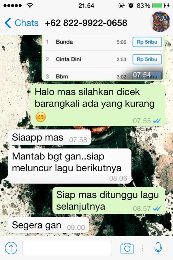 Jasa Upload/Jual Lagu ke iTunes, Path, etc MURAH!!!
