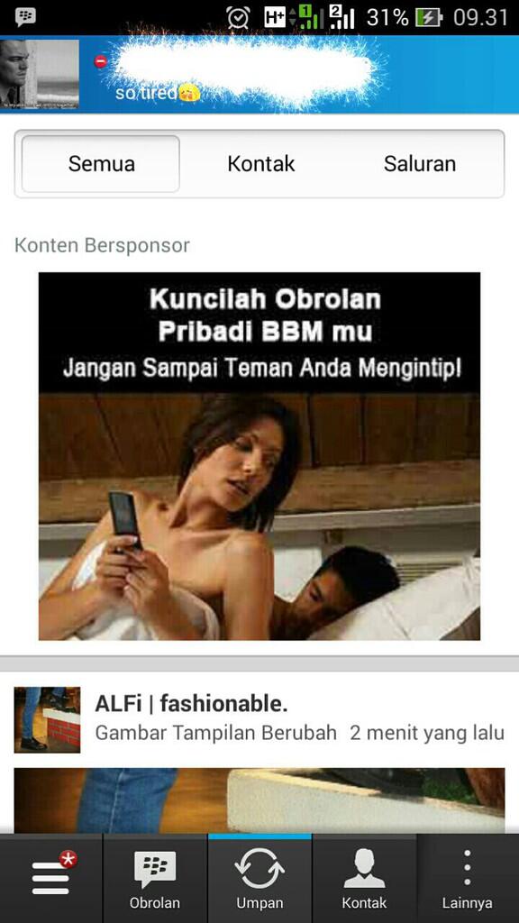 Iklan BBM keterlaluan 