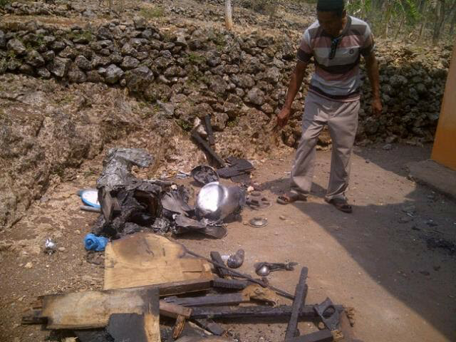 Api Misterius muncul di Gunungkidul