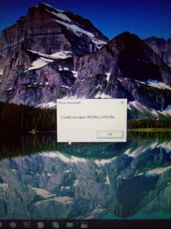 windows 10 tidak bisa buka INSTALL.LOG