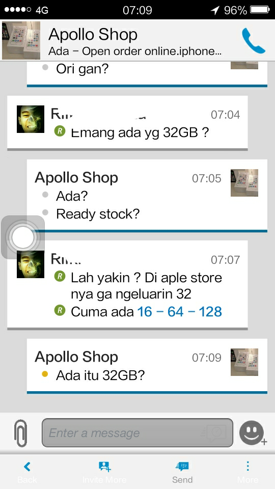 Share ,Penipu atau Bukan nih ? 284ACC43 a.k.a Apolo Shop