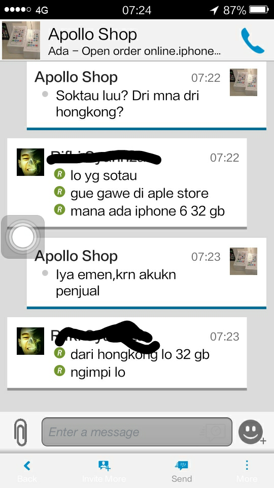 Share ,Penipu atau Bukan nih ? 284ACC43 a.k.a Apolo Shop