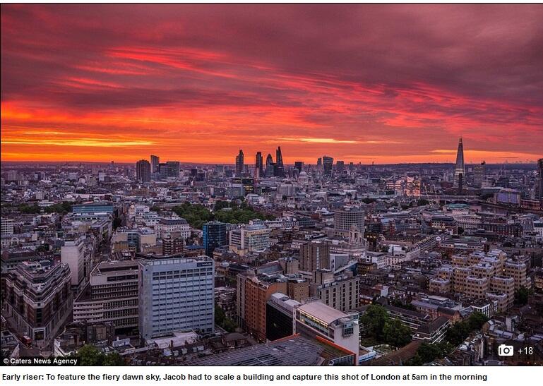 Menikmati Pemandangan Skyline Kota London Ala Rooftopping