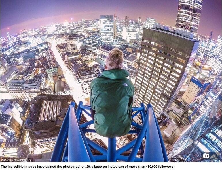Menikmati Pemandangan Skyline Kota London Ala Rooftopping