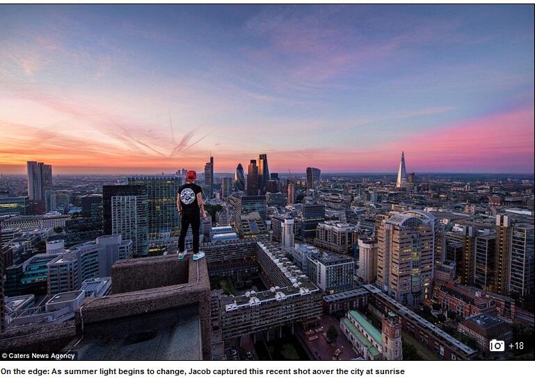 Menikmati Pemandangan Skyline Kota London Ala Rooftopping