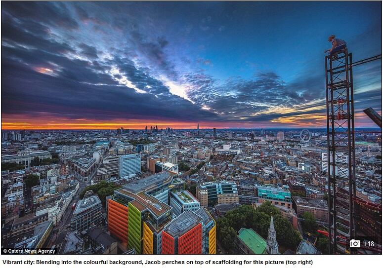 Menikmati Pemandangan Skyline Kota London Ala Rooftopping