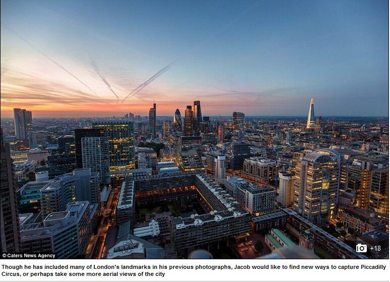 Menikmati Pemandangan Skyline Kota London Ala Rooftopping