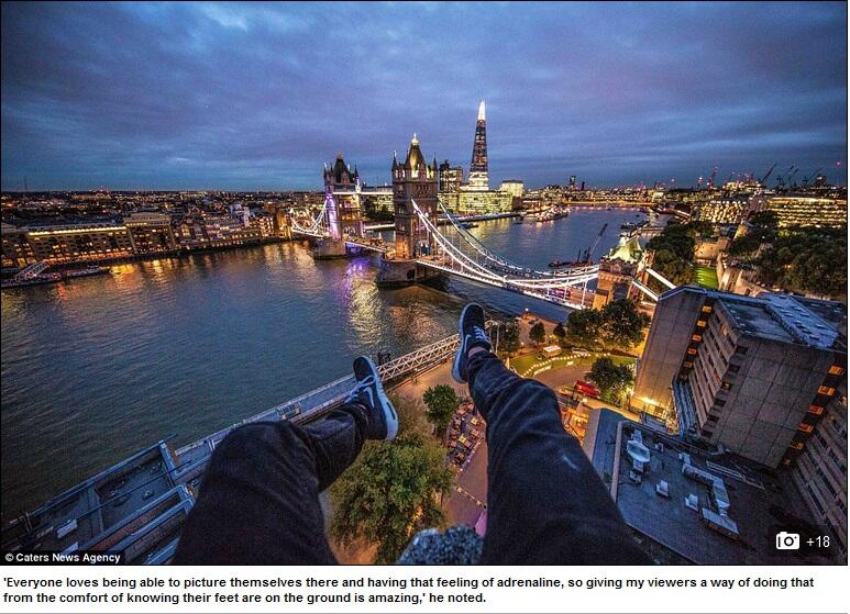 Menikmati Pemandangan Skyline Kota London Ala Rooftopping