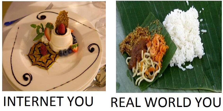 Internet you vs Real World you #TREND MEME JEPANG YANG LAGI HOT