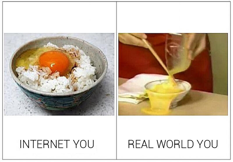 Internet you vs Real World you #TREND MEME JEPANG YANG LAGI HOT