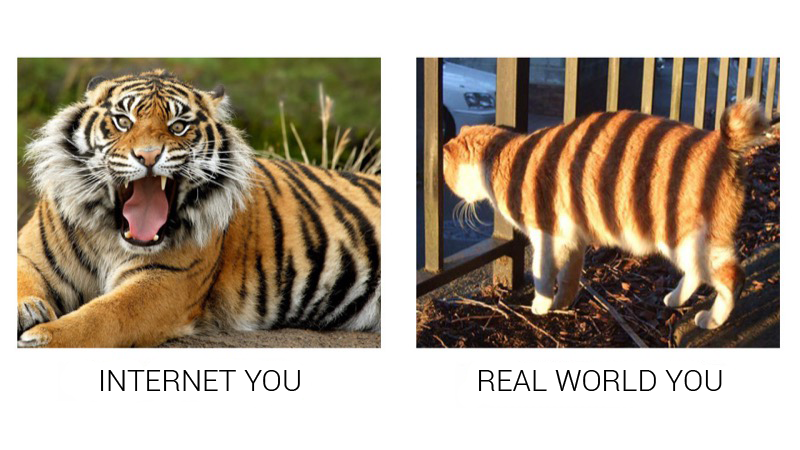 Internet you vs Real World you #TREND MEME JEPANG YANG LAGI HOT