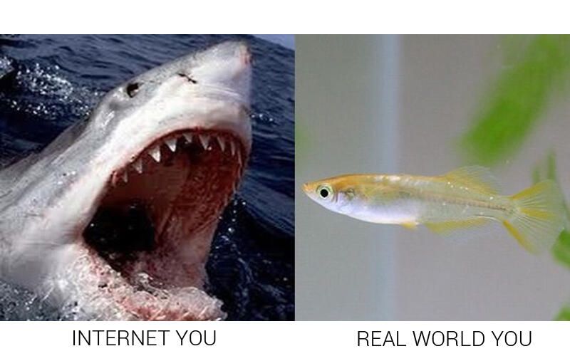 Internet you vs Real World you #TREND MEME JEPANG YANG LAGI HOT