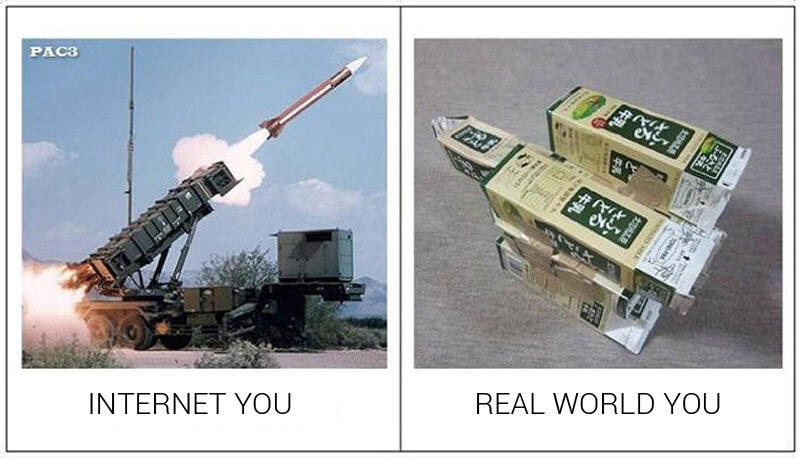 Internet you vs Real World you #TREND MEME JEPANG YANG LAGI HOT