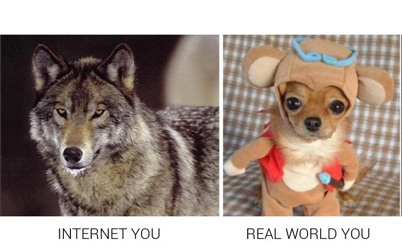 Internet you vs Real World you #TREND MEME JEPANG YANG LAGI HOT