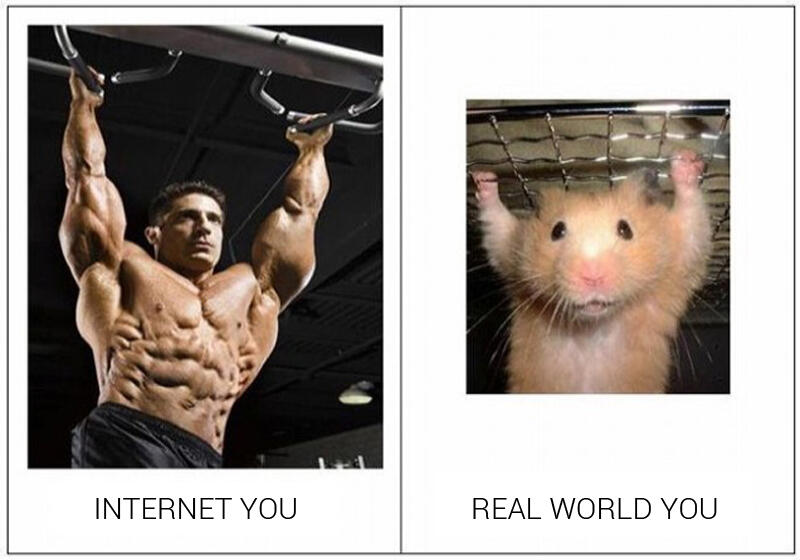 Internet you vs Real World you #TREND MEME JEPANG YANG LAGI HOT