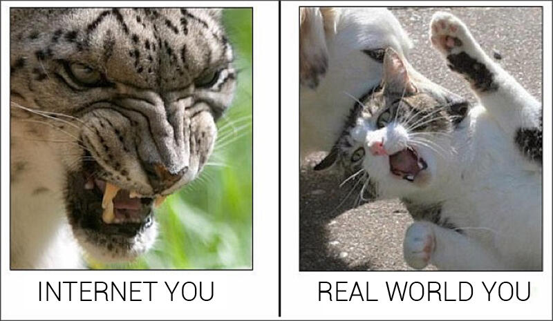 Internet you vs Real World you #TREND MEME JEPANG YANG LAGI HOT