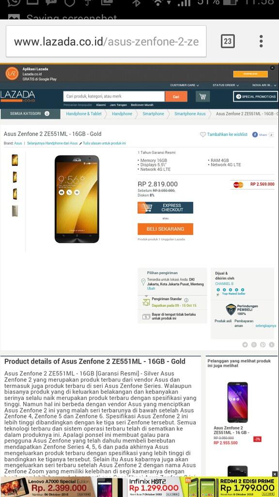 LAZADA Parah bikin emosi