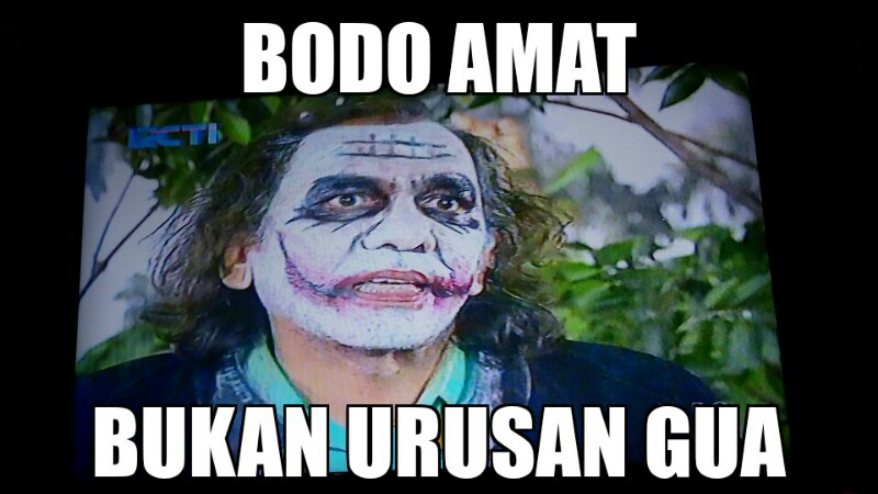 Hebatt..Joker Maen sinetron indonesia gan!!