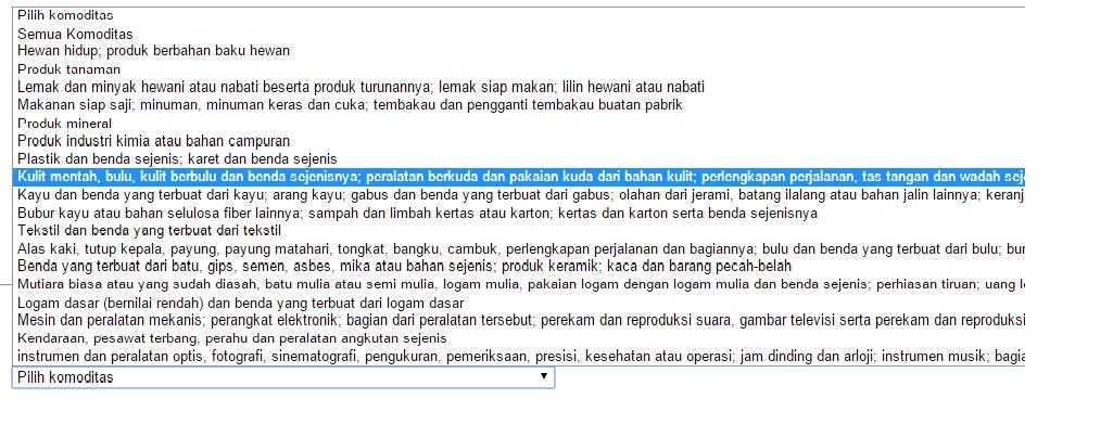 Urgent.. Script PHP untuk select option