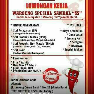 Loker " waroeng special sambal "