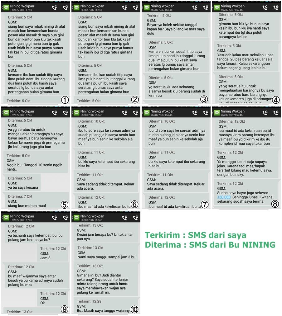 &#91;DICARI&#93; PENIPU BU NINING - JOGJA
