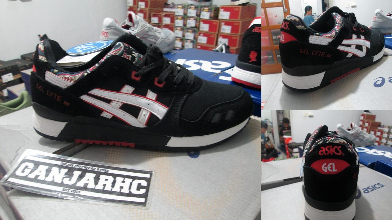 ASICS : GEL LYTE III & V : BLACK TAN, BANDANA, TIE DYE, KOYO, ETC | PREMIUM| MURAH