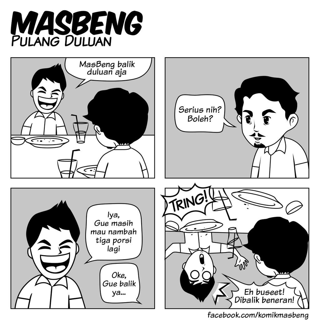 &#91;Komik&#93; MasBeng - Lucu, imut dan menggemaskan... Kadang-kadang