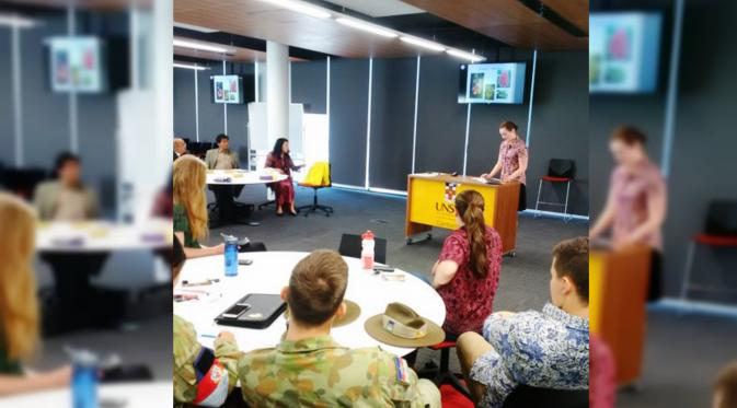 Luar Biasa Kadet Australia Lomba Pidato Bertema Presiden Jokowi !!