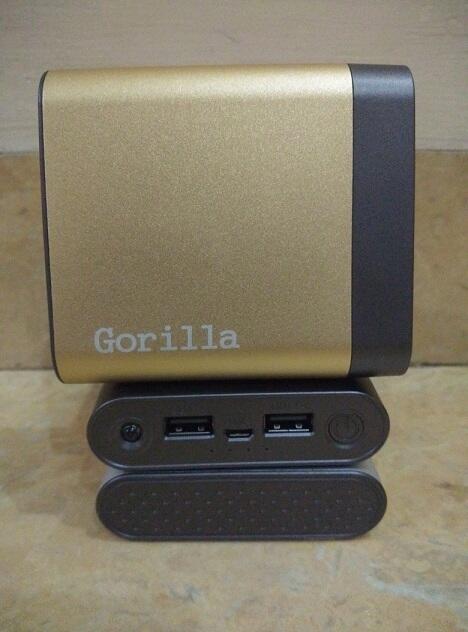 GORILLA BANK 10400 MAH POWERBANK GARANSI SEKALI SEUMUR HIDUP (LIFETIME WARRANTY)
