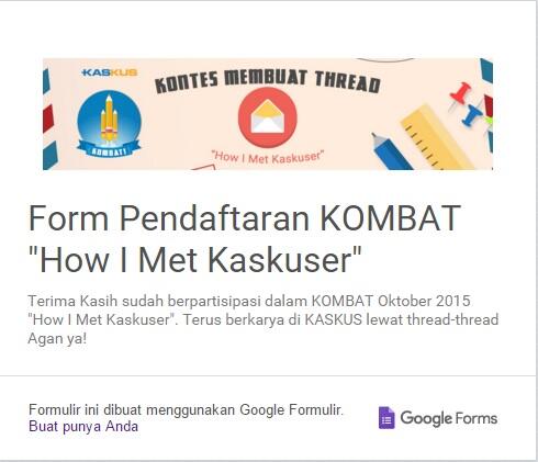 &#91; kombat &#93; Surat buat Agan Bheka