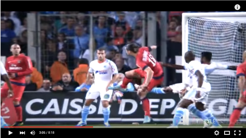 Zlatan Ibrahimovic - Skills Dewa, Powerful, Akrobatik!