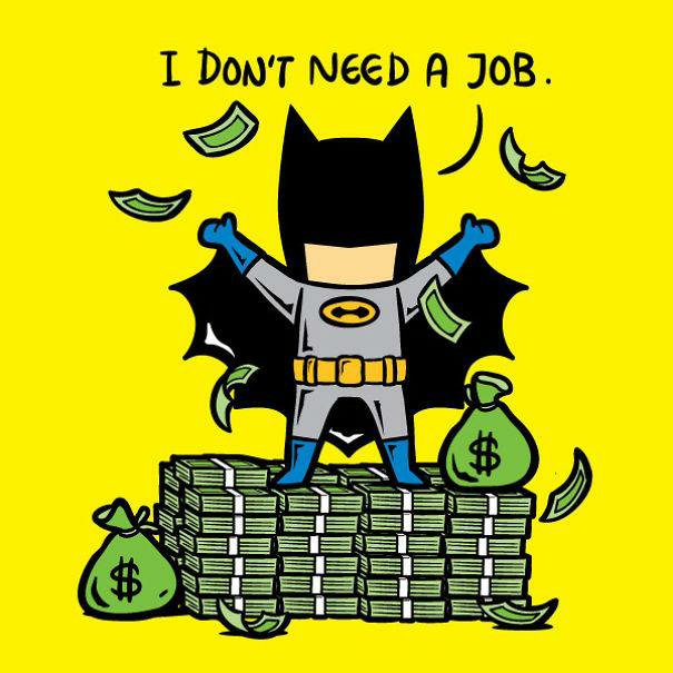 20 Pekerjaan Ini Bisa Dilakukan Para Superhero Ketika 'Sepi Job'