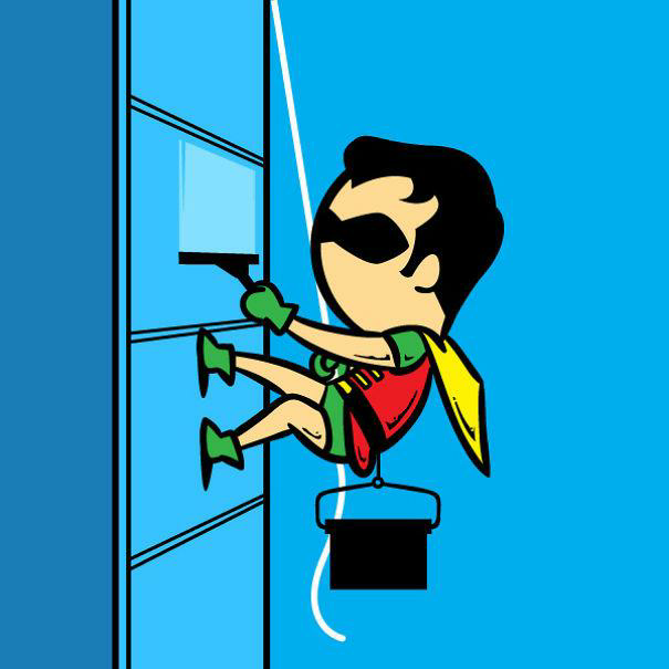 20 Pekerjaan Ini Bisa Dilakukan Para Superhero Ketika 'Sepi Job'