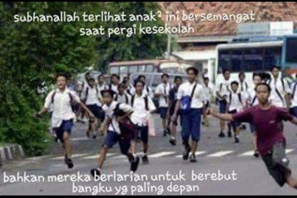 Males sekolah?? Ente kalah sama anak ini!