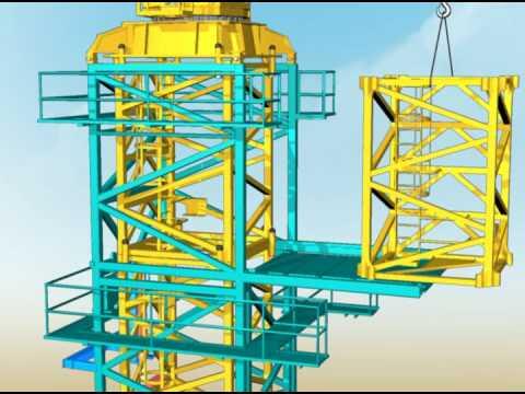 Tower Crane, Jantungnya sebuah Konstruksi Bangunan.!!! (dibaca ya gan)