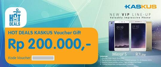 &#91;OFFICIAL&#93; GRATIS 20 Voucher @200K Kaskus Hot Deals for Kaskuser Reg Malang