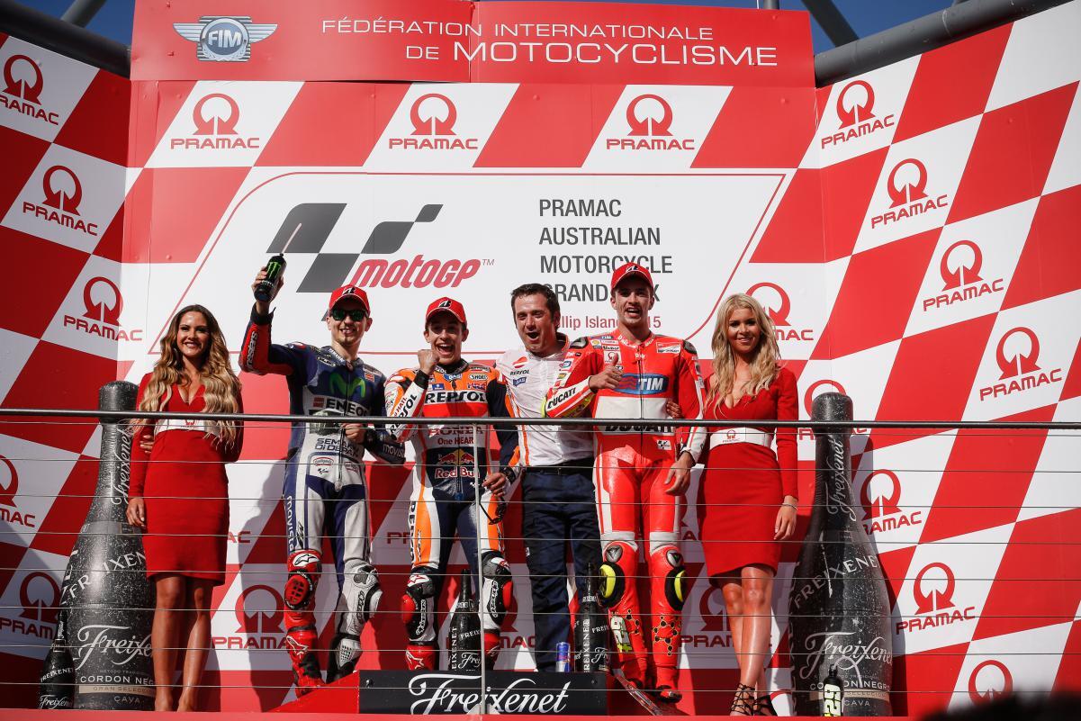 Paddock Girl Moto GP 2015 GP Philip Island Australia